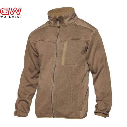 China Mens Melange Hooded Fleece Lined Knitted Jacket  Suppliers,Manufacturers,Factories - Fujian Goldwin Garment Co.,Ltd